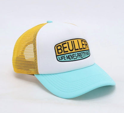 Beuller Turquoise & Yellow